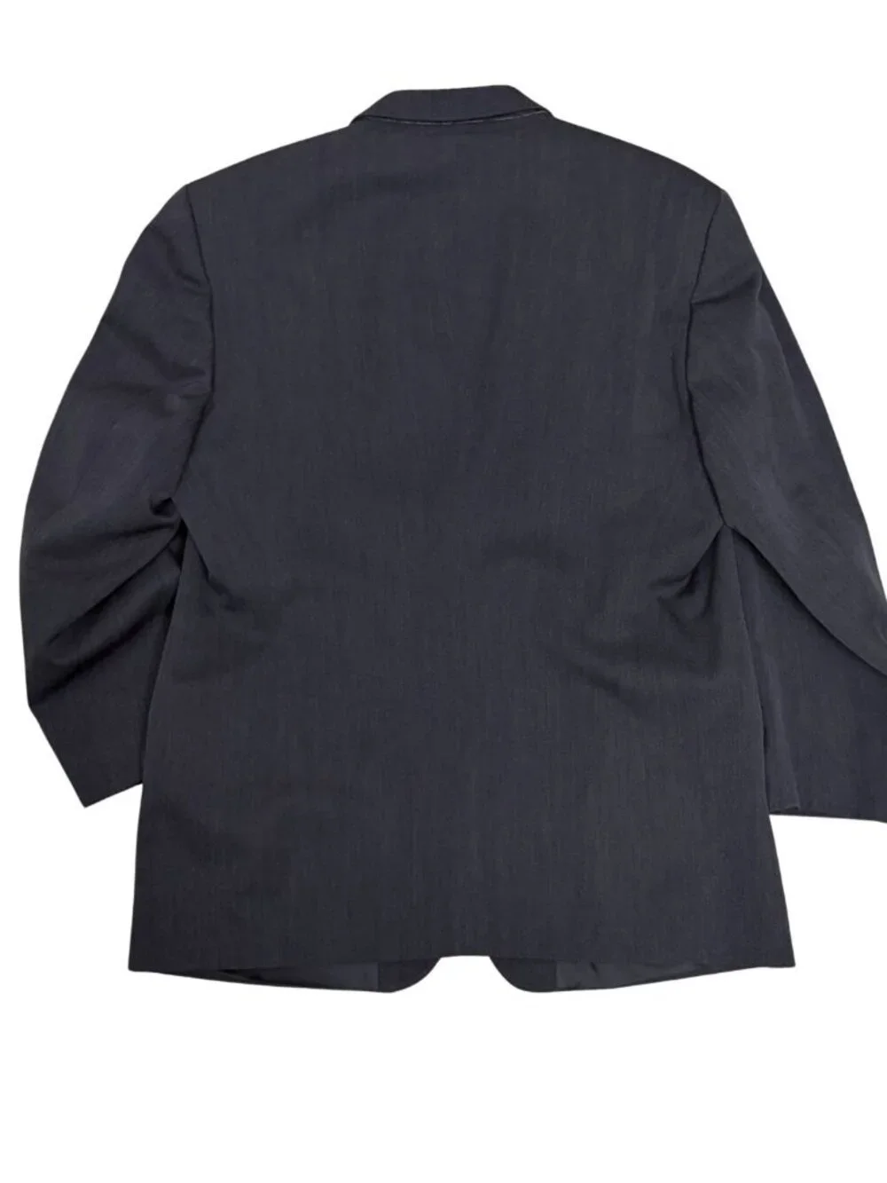 JOSEPH & FEISS SUIT Vintage WORSTED WOOL Grey Blazer Pants Mens 44R